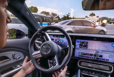 Autonom durch Peking - kann der neue CLA das?