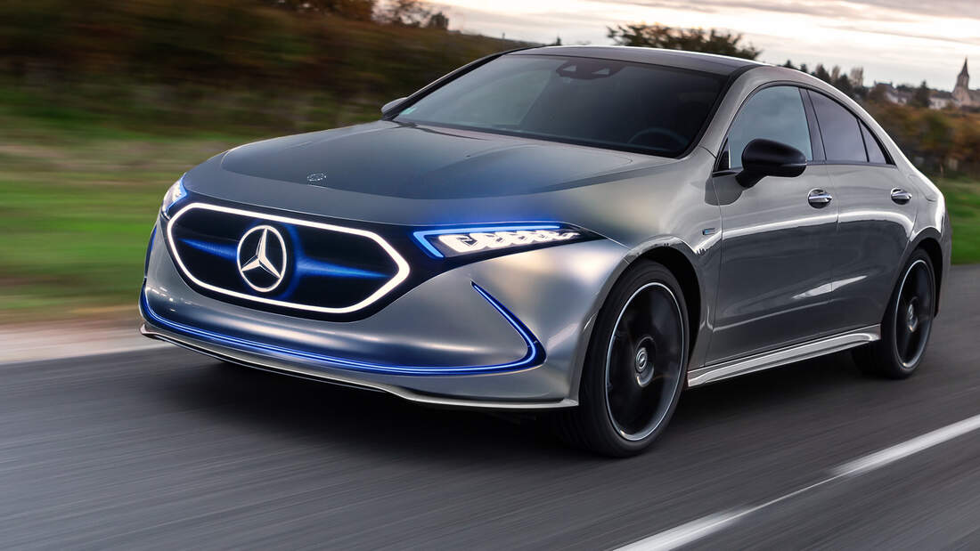 Mercedes CLA Elektro MMA Plattform 2024 Retusche