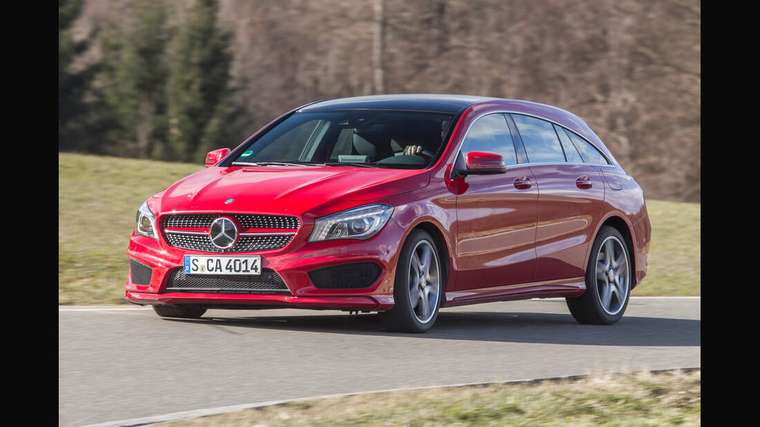 Mercedes CLA Shooting Brake und CKlasse im Vergleich Der Kompakte