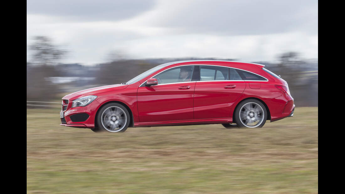 Mercedes CLA Shooting Brake und CKlasse im Vergleich Der Kompakte