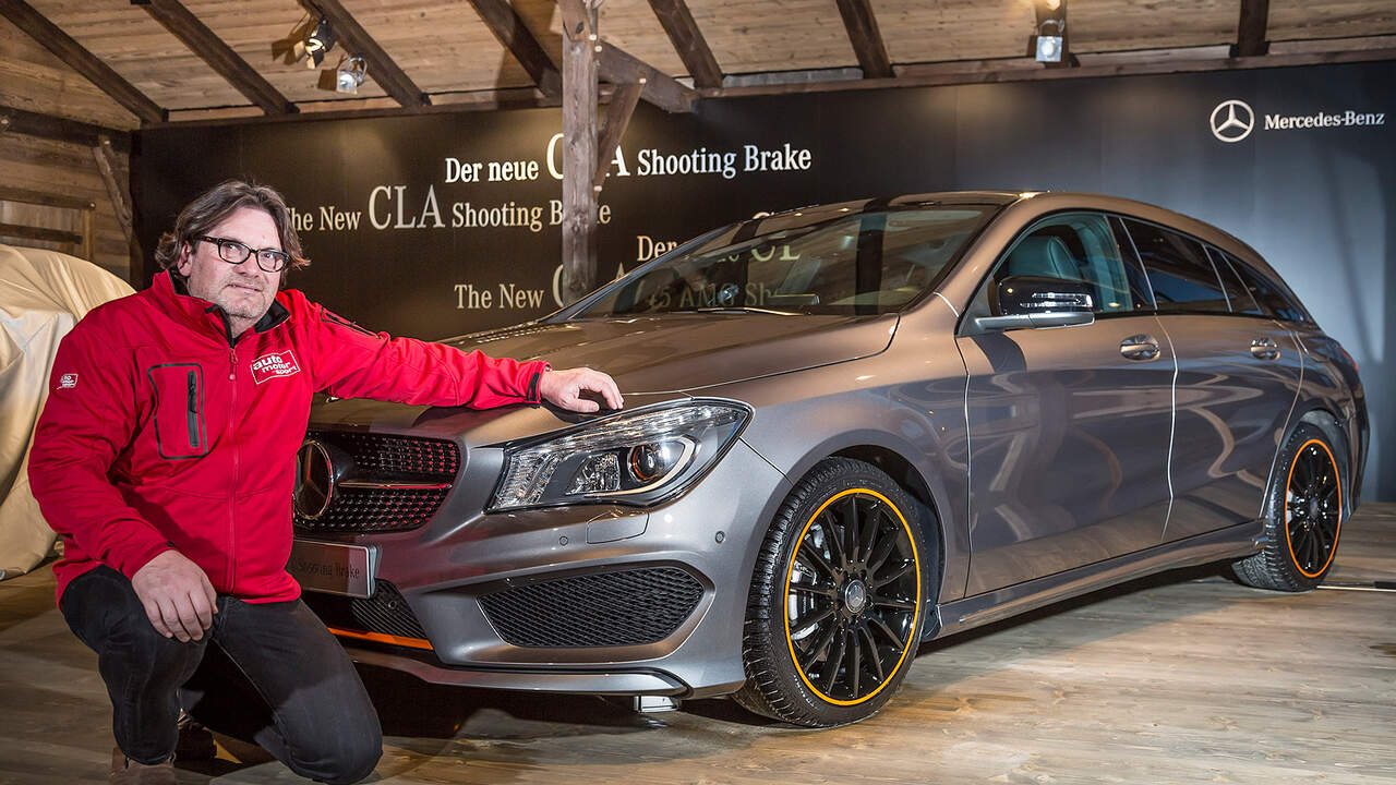 Mercedes Cla Shooting Brake Sitzprobe Jagdwagen Fur Mittelklasse Kombis Auto Motor Und Sport