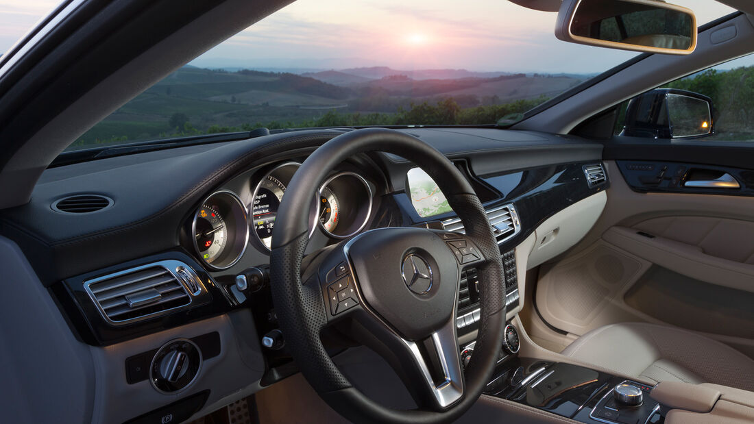 Mercedes CLS 250 CDI Shooting Brake, Cockpit