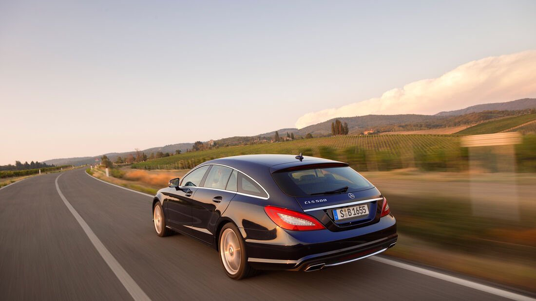 Mercedes CLS 250 CDI Shooting Brake, Heckansicht