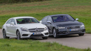 Mercedes CLS 500 4MATIC, Audi S7 Sportback