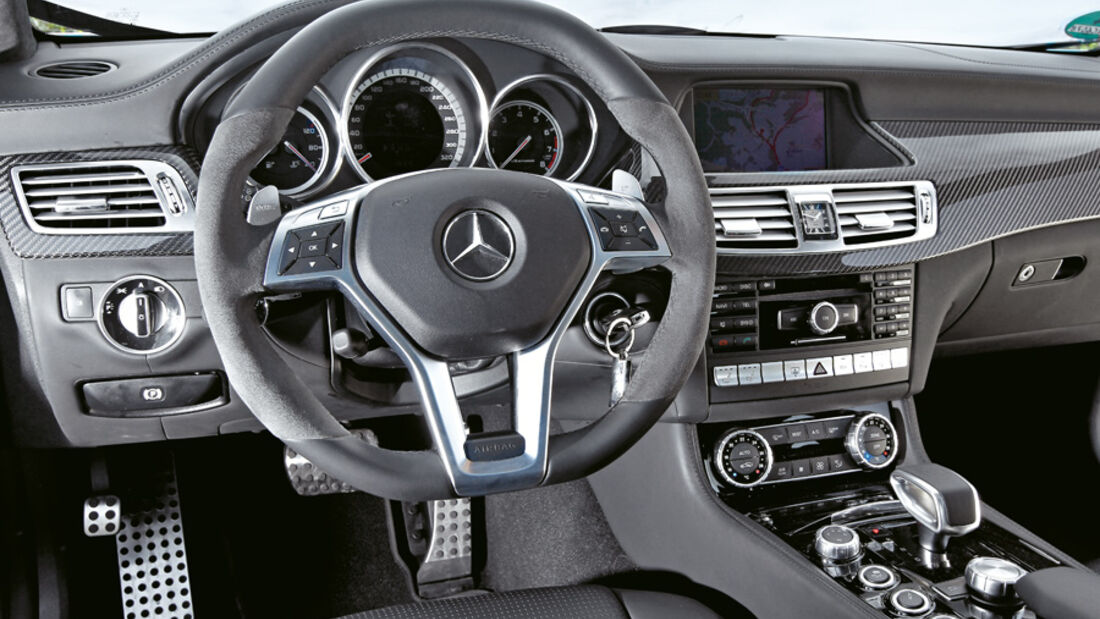 Mercedes CLS 63 AMG Performance Package, Cockpit