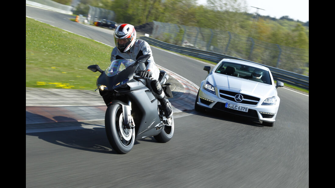 Mercedes CLS 63 AMG Performance Package, Ducati 848 EVO