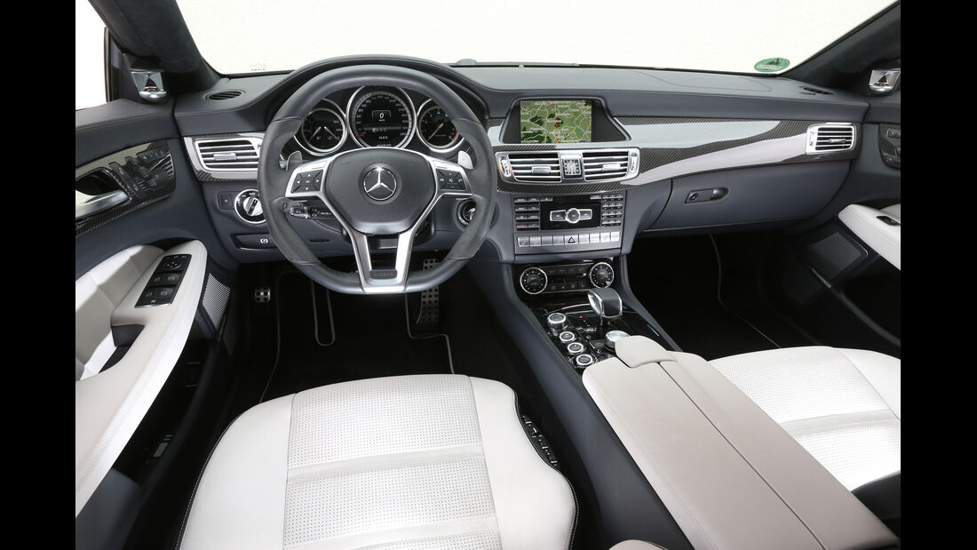Mercedes CLS 63 AMG Shooting Brake, Cockpit, Lenkrad