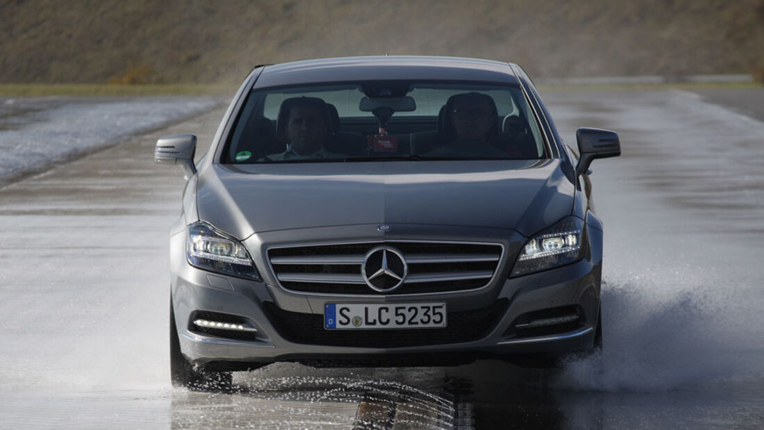 Mercedes CLS, Bremstest