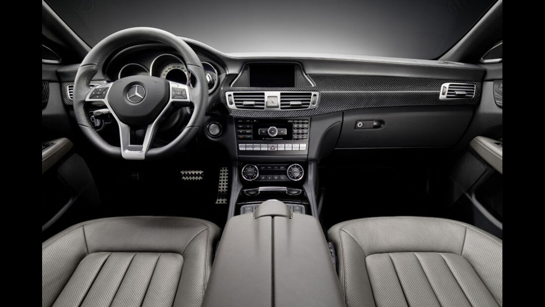 Mercedes CLS, Innenraum, Cockpit