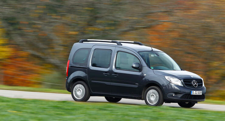 Mercedes Citan 109 CDI, Seitenansicht