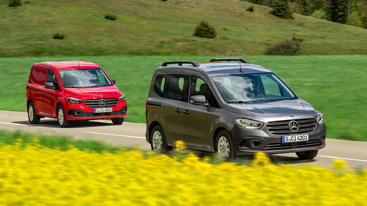 Mercedes Citan T Klasse 2021 2022 Mit Kangoo Genen Auto Motor Und Sport