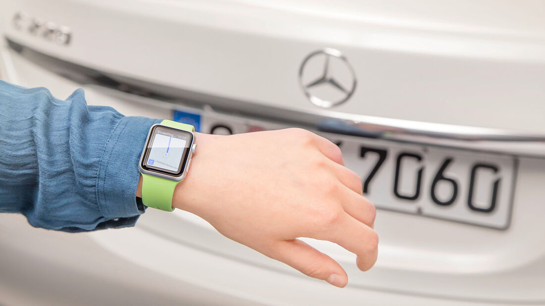 Mercedes Companion-App mit Apple Watch