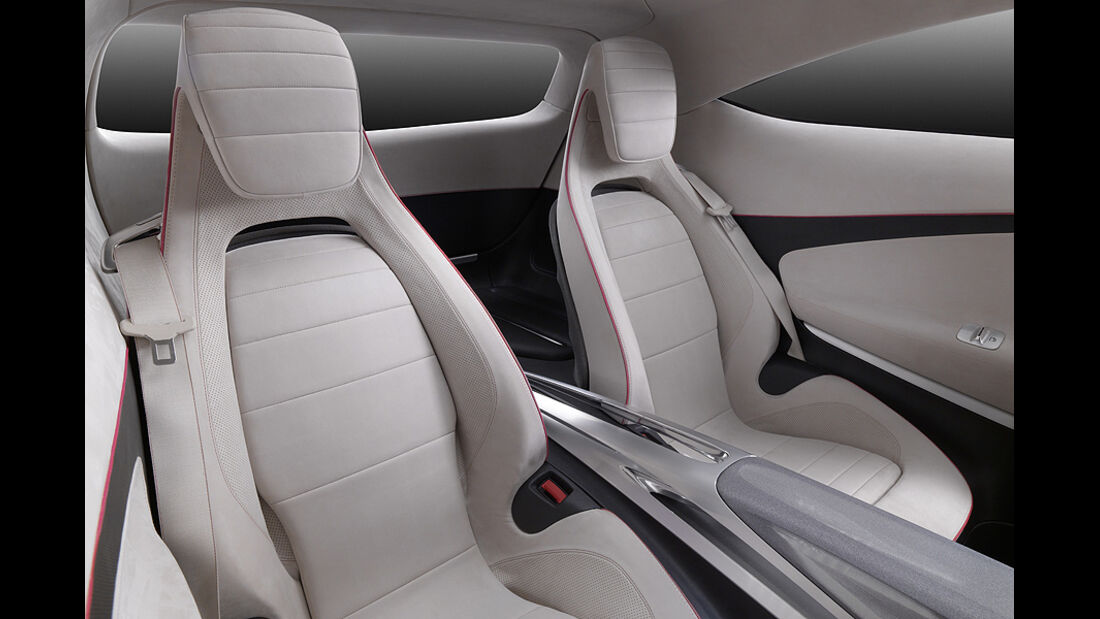 Mercedes Concept A, A-Klasse-Studie, Innenraum, Sitze