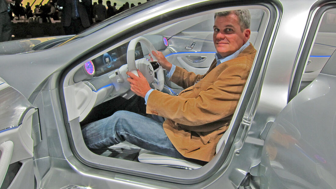 Mercedes Concept IAA 2015 Sitzprobe