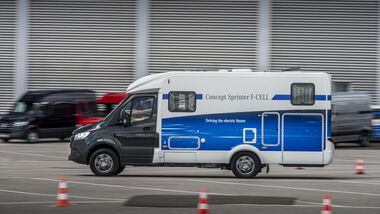 Mercedes Concept Sprinter F-CELL Wohnmobil Brennstoffzelle