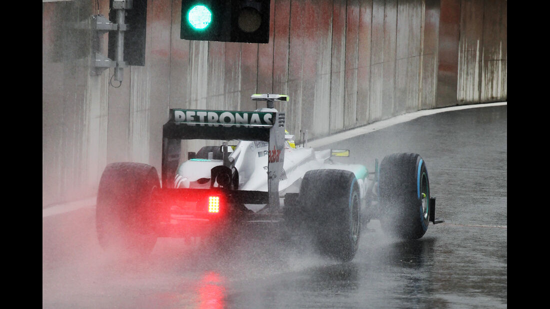 Mercedes DRS GP Belgien 2012
