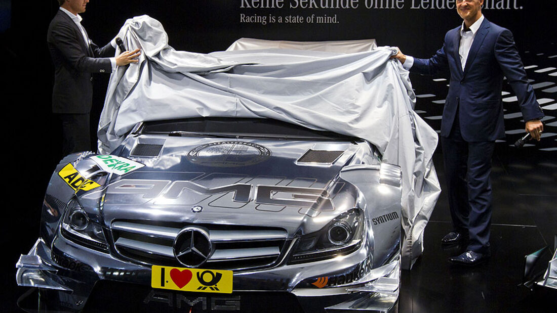 Mercedes DTM C-Coupé IAA 2011, Michael Schumacher, Nico Rosberg