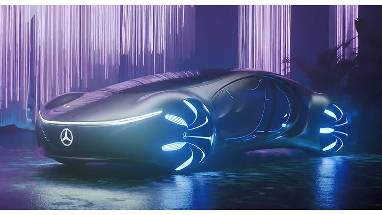 Mercedes Vision Avtr Mensch Maschine Verbindung Nach Avatar Vorbild Auto Motor Und Sport