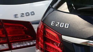 Mercedes E 200, Mercedes E 200 CDI T, Detail
