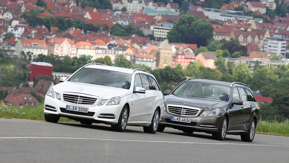 Mercedes E 300 T Bluetec Hybrid, Mercedes E 250 CDI T, Frontansicht