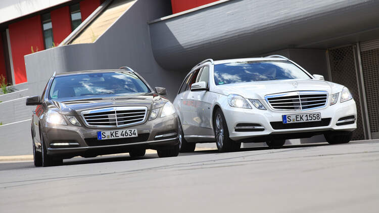 Mercedes E Hybrid Und E Cdi Im Test Lohnt Der Saftige Aufpreis Auto Motor Und Sport
