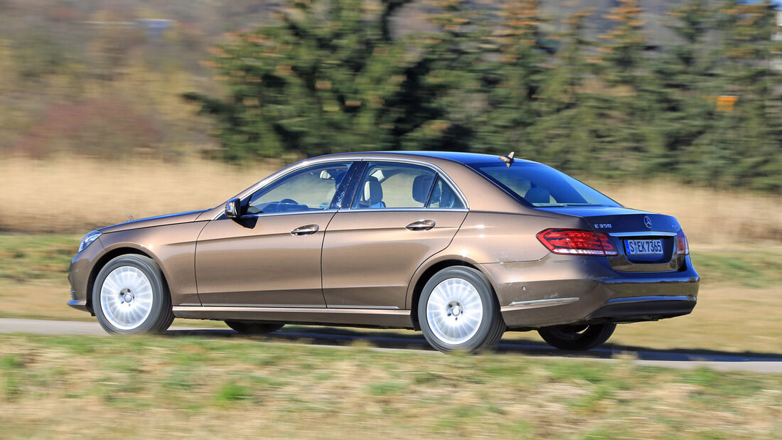 Mercedes E 350 Bluetec, Heckansicht