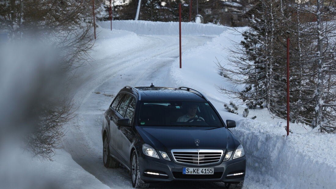 Mercedes E 350 Bluetec T-Modell, Frontansicht