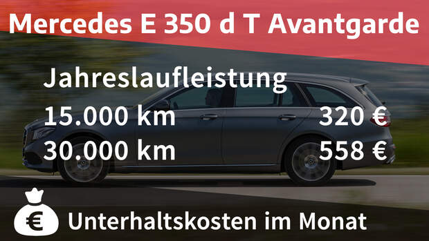 Mercedes E 350 d T Avantgarde Realverbrauch