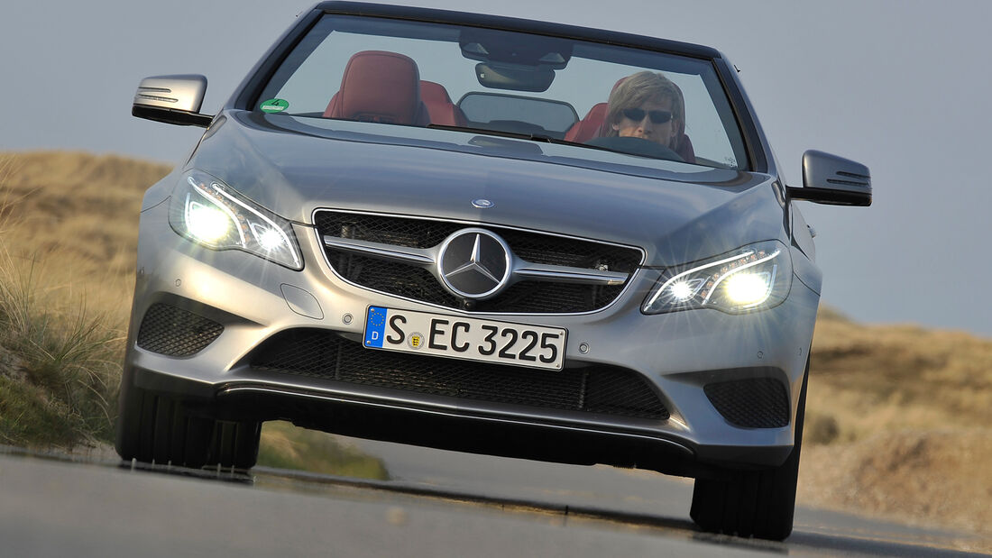 Mercedes E 400 Cabrio, Frontansicht