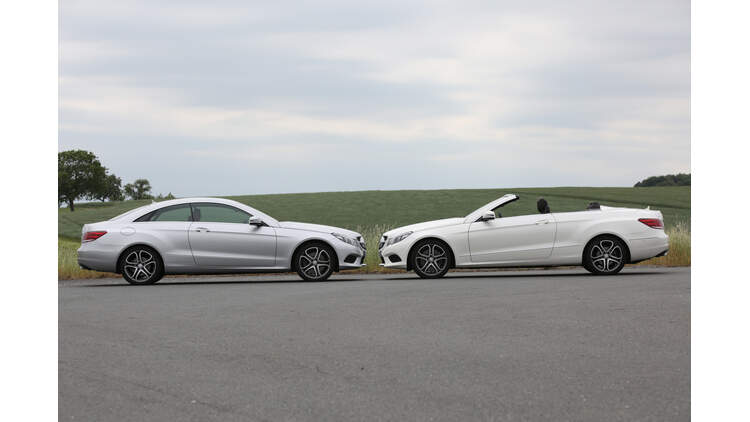 Vergleich Mercedes E 400 E Coupe Oder E Cabrio Auto Motor Und Sport