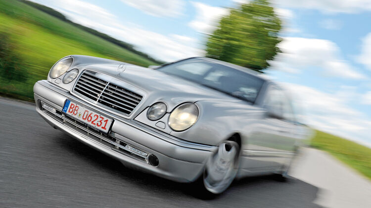 Mercedes E 50 Amg W 210 Amg Schnappchen Mit 347 Ps Ab 3 500 Auto Motor Und Sport