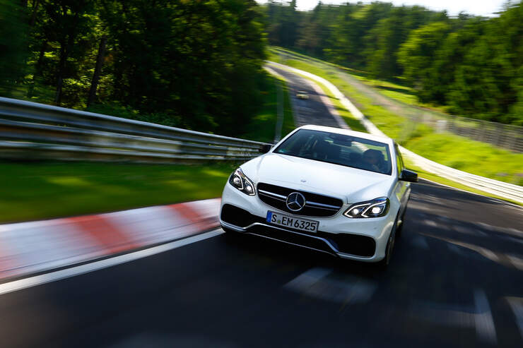 Mercedes E63 Amg S 4matic Supertest Wie Sportlich Ist Die 585 Ps Allrad Limousine Auto Motor Und Sport
