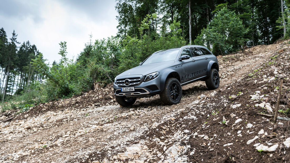 Mercedes E-Klasse All-Terrain 4x4² Mitfahrt Offroad 2017