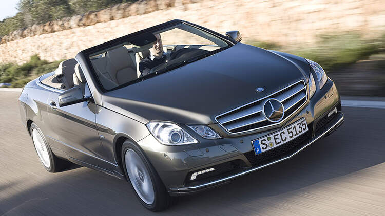 Mercedes E Klasse Cabrio E 350 Cgi Im Fahrbericht Cabrio Mit Beruhigender Wirkung Auto Motor Und Sport