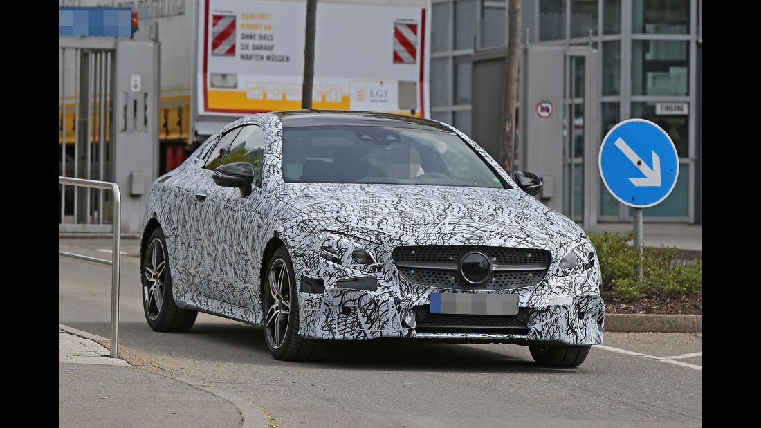 Mercedes E-Klasse Coupé Erlkönig