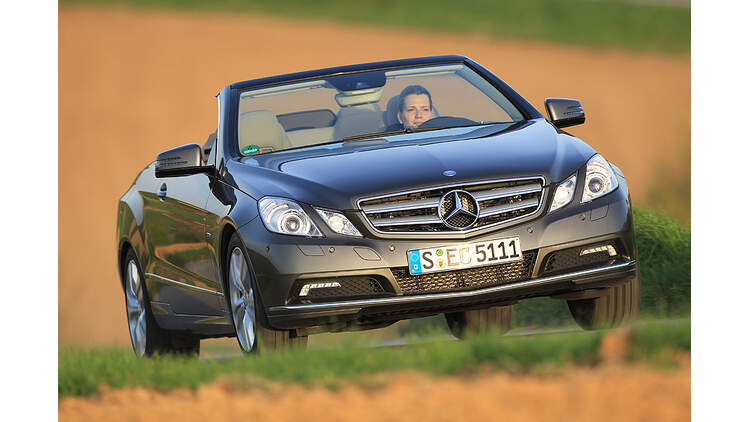 Mercedes E 220 Cdi Cabrio Im Einzeltest Offener Fahrgenuss In Der Mercedes E Klasse Auto Motor Und Sport