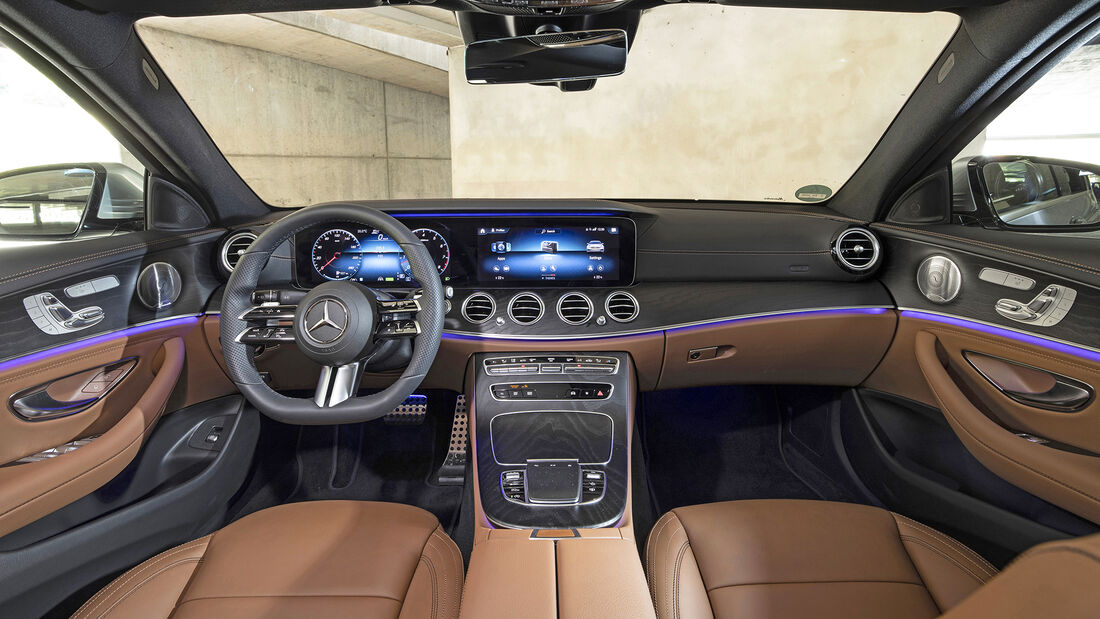 Mercedes E-Klasse Facelift, Interieur