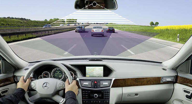 Mercedes, E-Klasse, Fahrerassistenzsystem