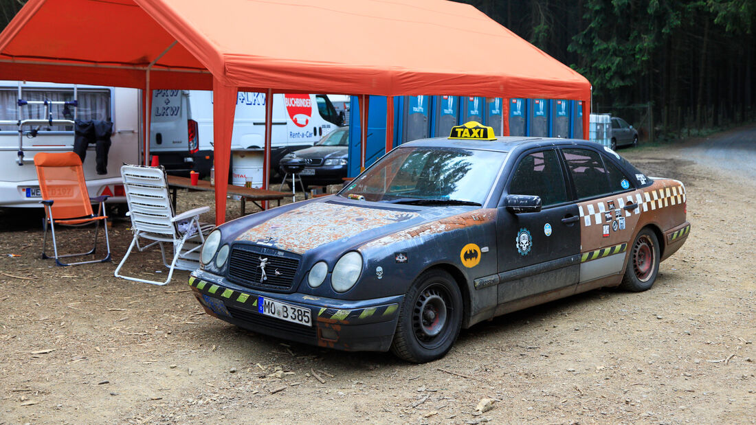 Mercedes E-Klasse - Fan-Autos - 24h-Rennen Nürburgring 2018 - Nordschleife