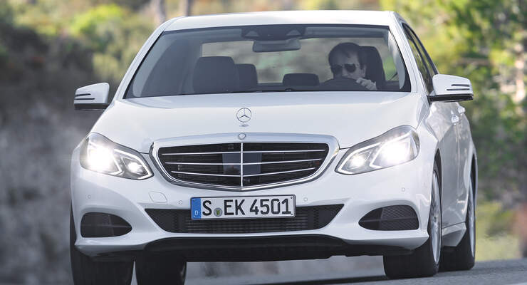 Mercedes E-Klasse, Frontansicht