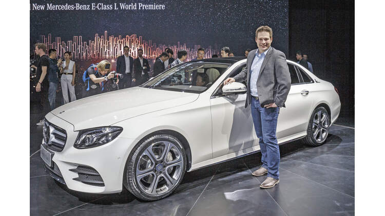 Sitzprobe Mercedes E Klasse Langversion In China 2016 Auto Motor Und Sport