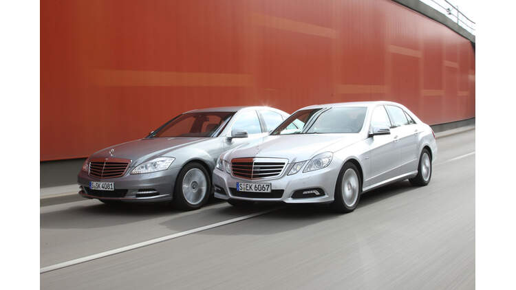 Mercedes E Oder S Klasse Lohnt Der Aufstieg In Die Oberklasse Auto Motor Und Sport
