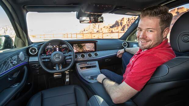 Mercedes E Klasse Facelift W213 Mitfahrt Im Reise Benz Auto