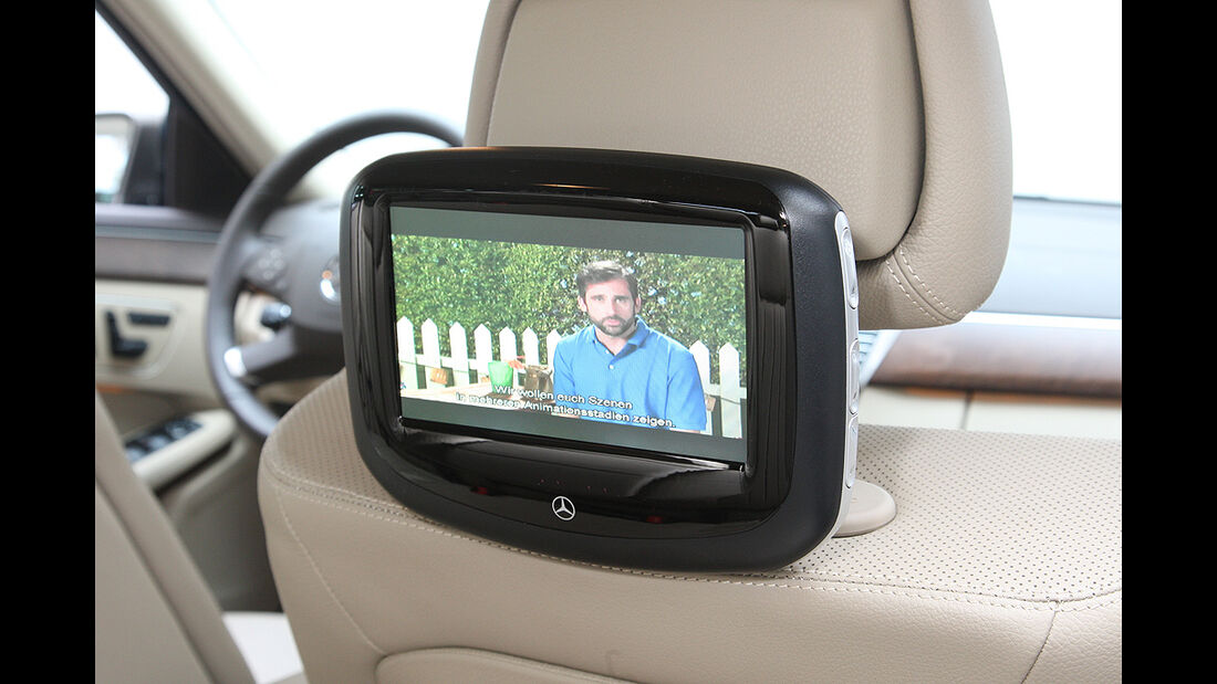 Mercedes E-Klasse T-Modell, DVD-System, Bildschirm