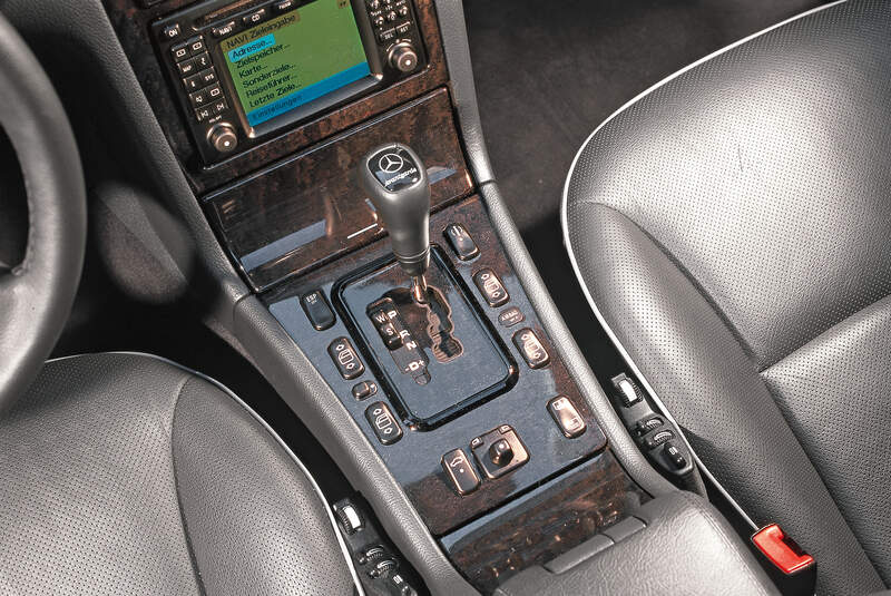 Mercedes E-Klasse (W210), Schalthebel