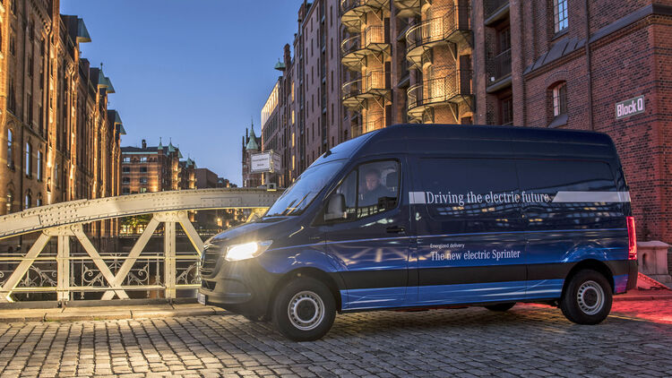 Mercedes E-Sprinter Elektro-Transporter