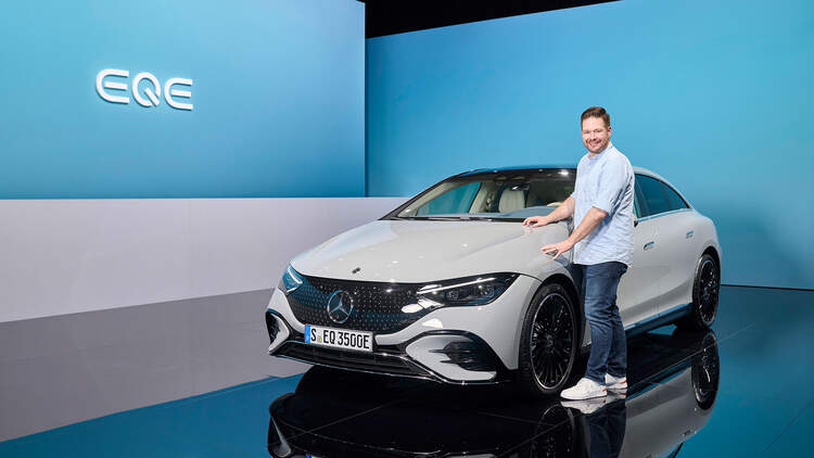 Mercedes Eqe 2021 Elektro E Klasse Kommt 660 Km Weit Auto Motor Und Sport