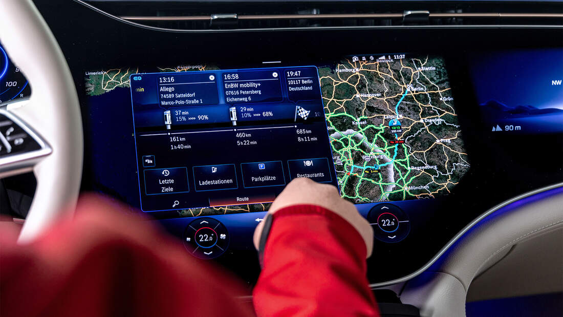 BMW i7 und Mercedes EQS Hochvoltige Königsklasse AUTO MOTOR UND SPORT