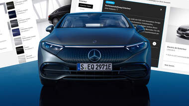 Mercedes EQS Basismodell 450+ Konfigurator Serienausstattung