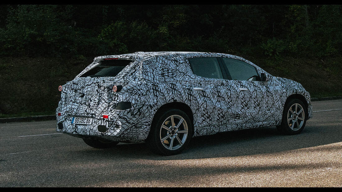 Mercedes EQS SUV Erlkönig